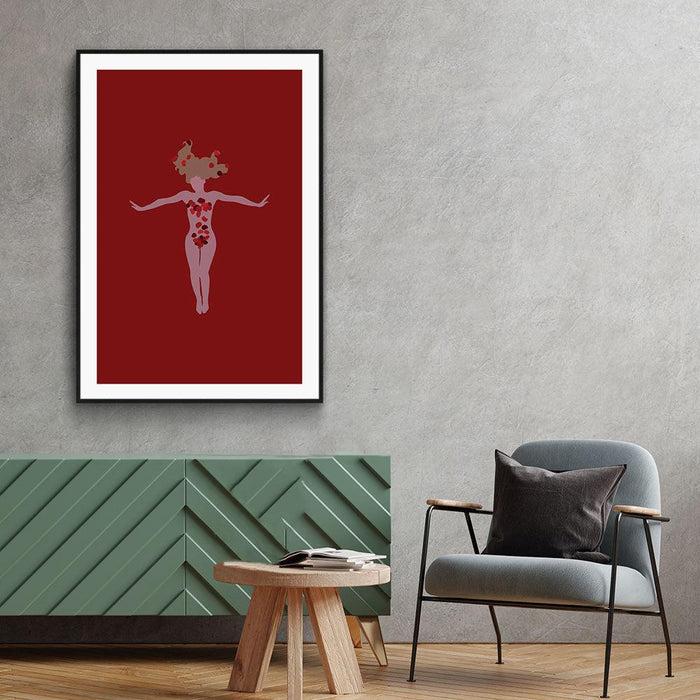 Walljar American Beauty