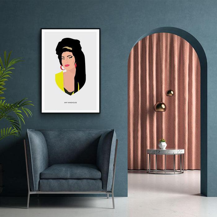 Walljar Amy Winehouse
