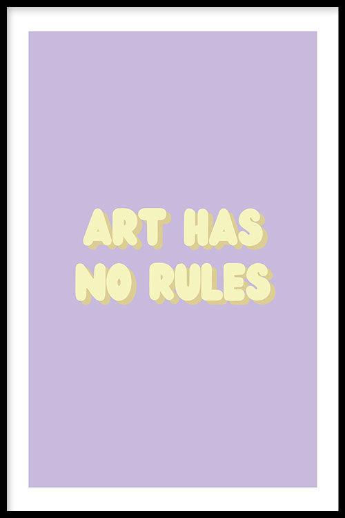 walljar Art Has No Rules