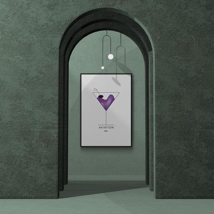 Walljar Aviation Cocktail