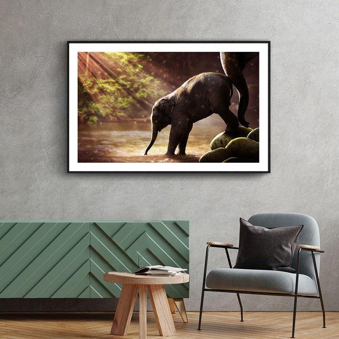Walljar Baby Olifant