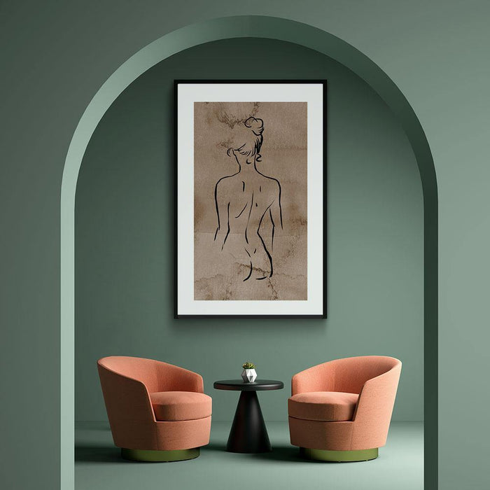 Walljar Back Line Art