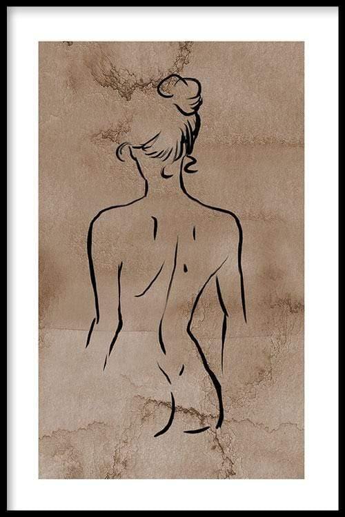 walljar Back Line Art