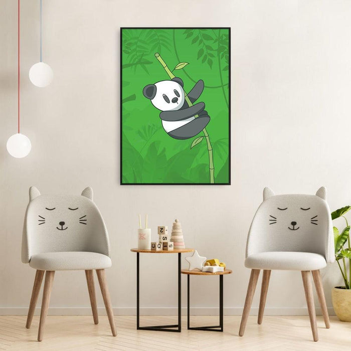 Walljar Bamboe Panda