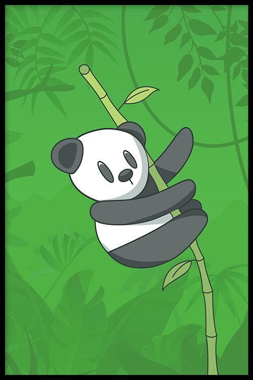 walljar Bamboe Panda