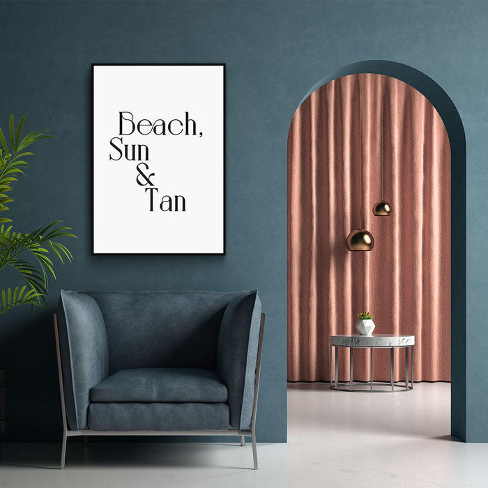 Walljar Beach Sun & Tan