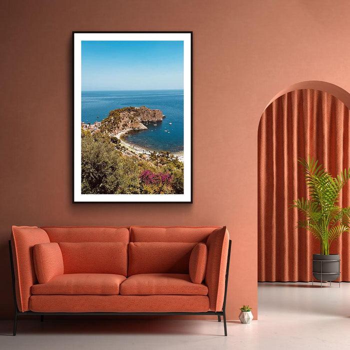 Walljar Beautiful Beach