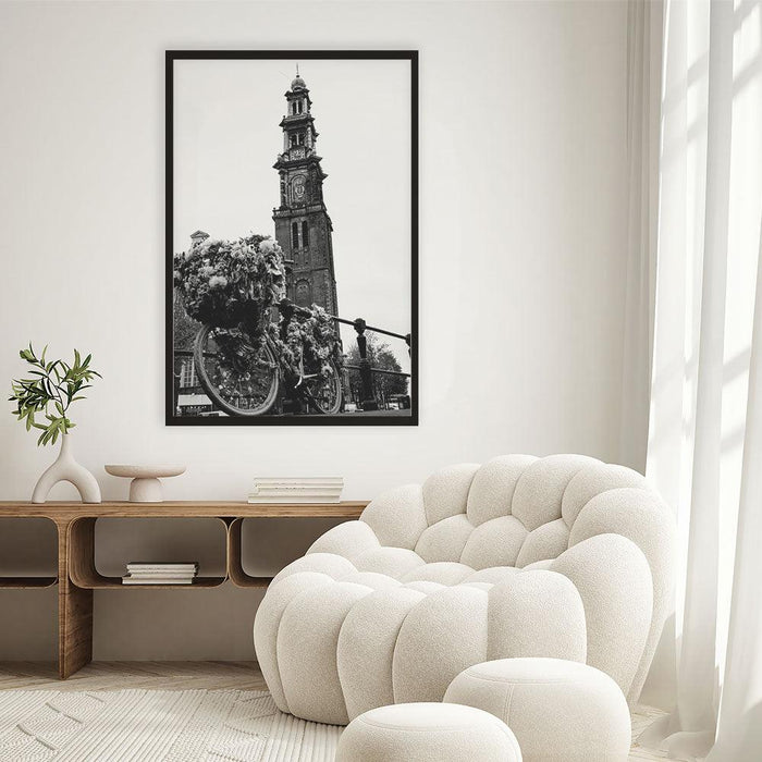 Walljar Blooming Bicycle & Westertoren