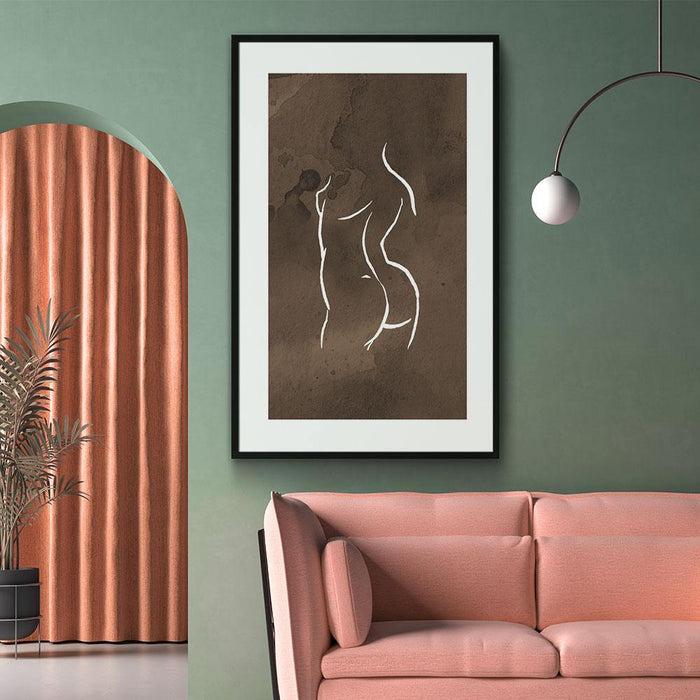 Walljar Body Line Art