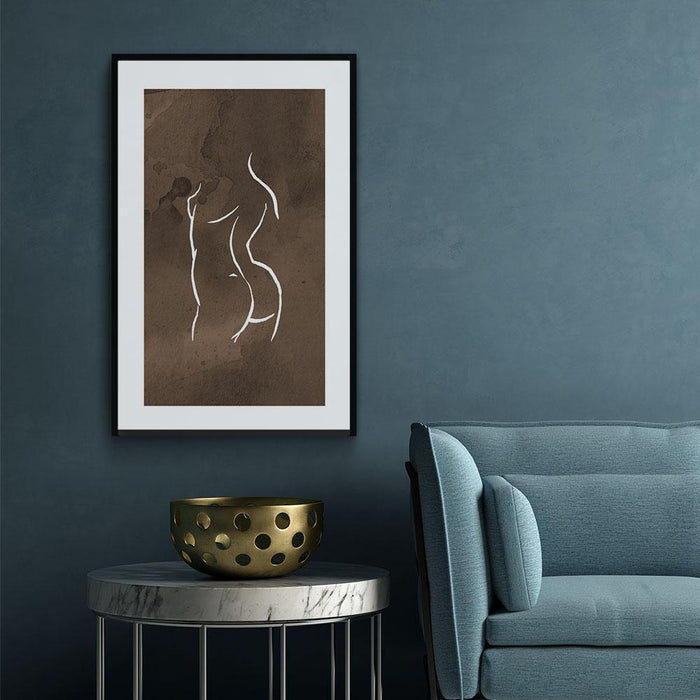 Walljar Body Line Art