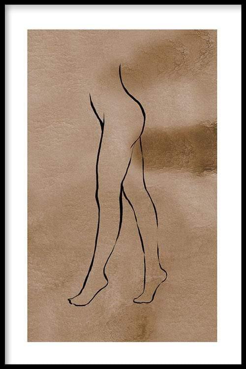 walljar Bottom Line Art