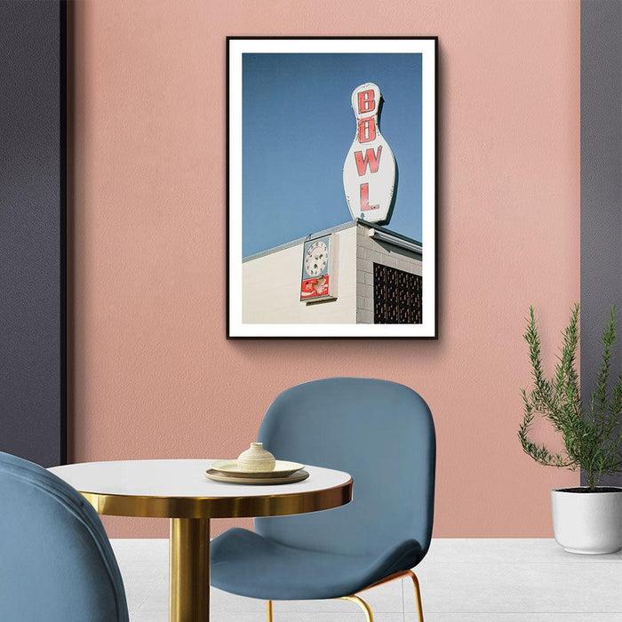 Walljar Bowling Sign