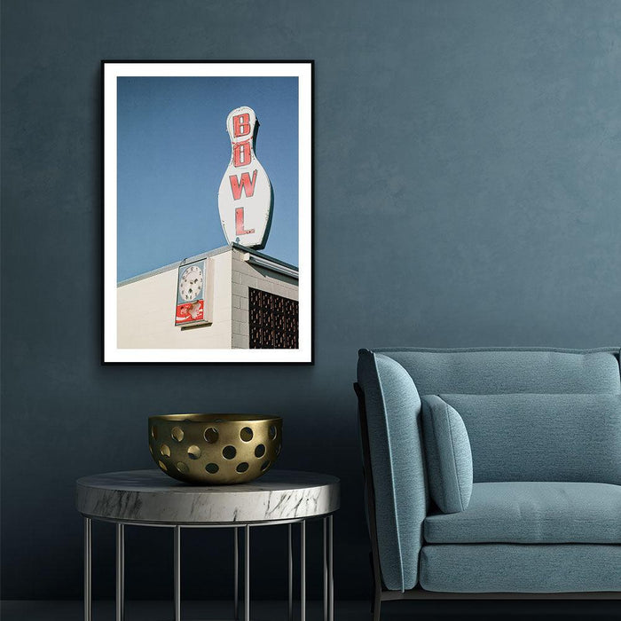 Walljar Bowling Sign