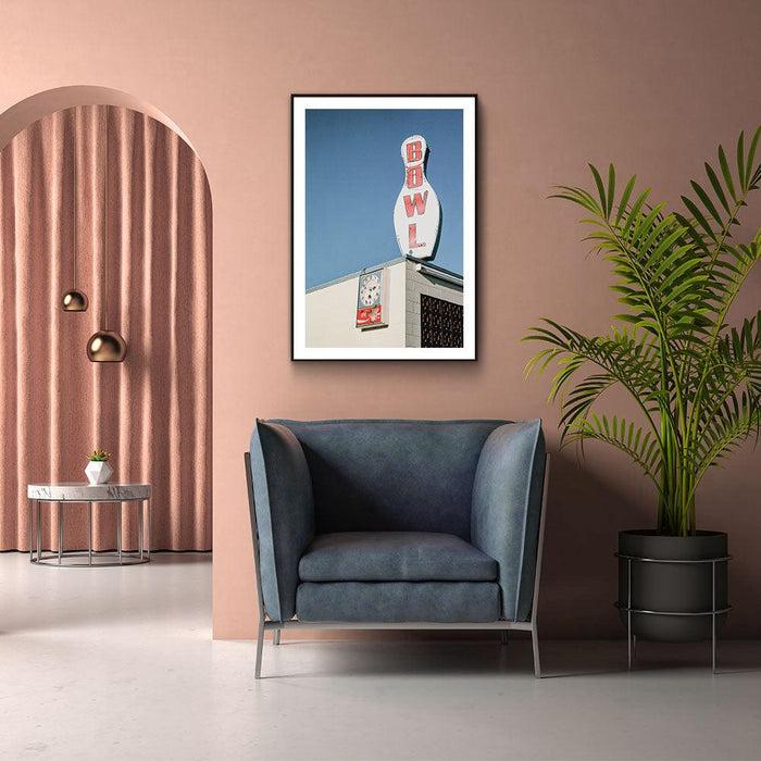 Walljar Bowling Sign