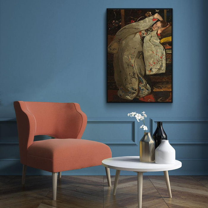 Walljar Breitner - Meisje In Witte Kimono