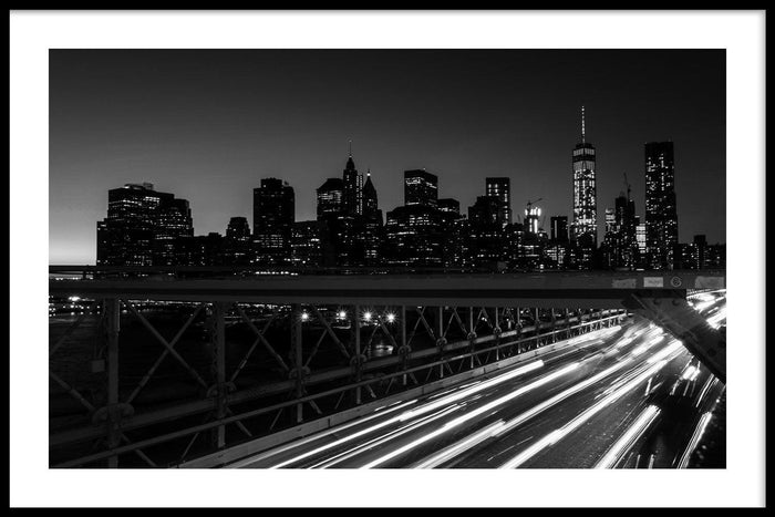 walljar Brooklyn Bridge Skyline