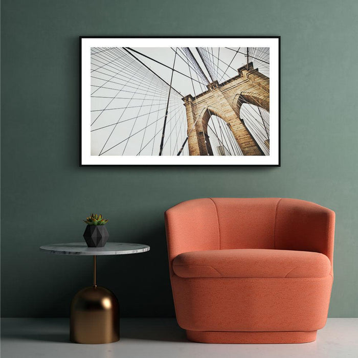 Walljar Brooklyn Bridge Up Close