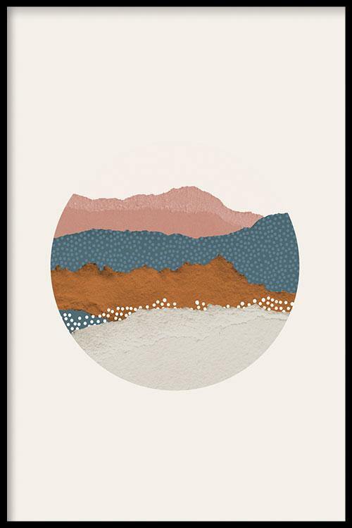 walljar Calm Mountains