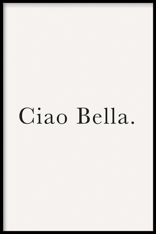 walljar Ciao Bella