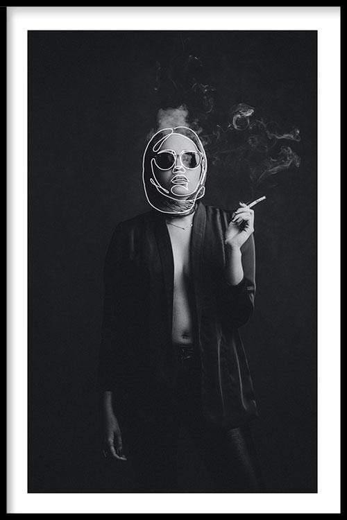 walljar Cigarettes And Sunglasses