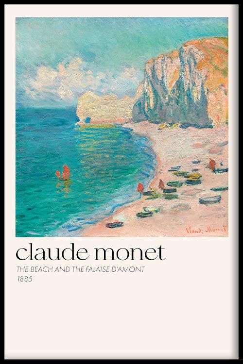 walljar Claude Monet - The Beach
