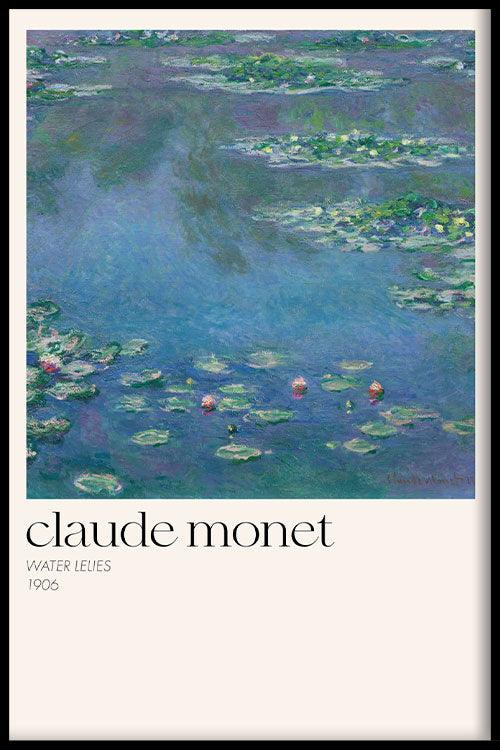 walljar Claude Monet - Water Lelies