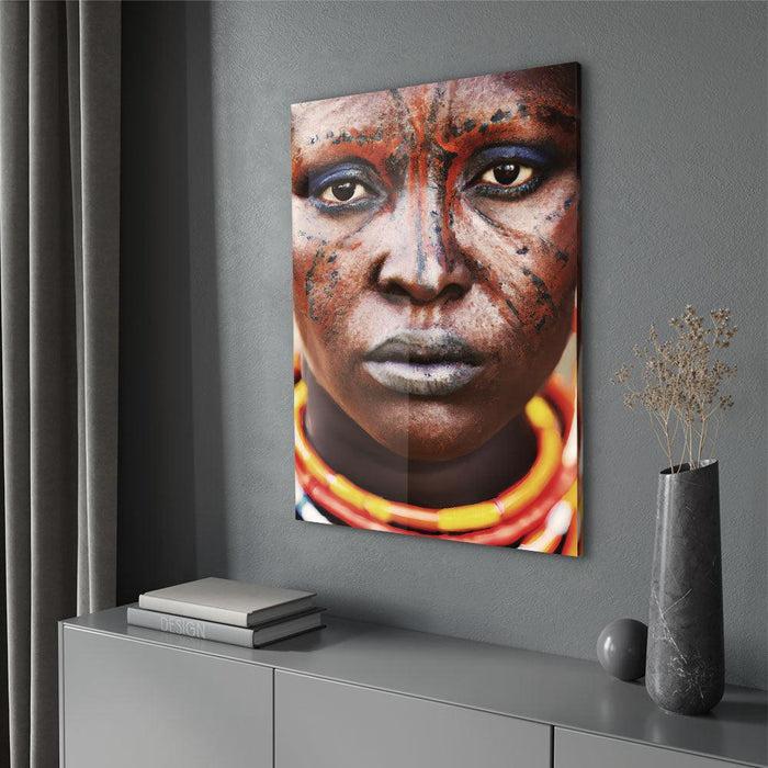 Walljar Colorful Woman