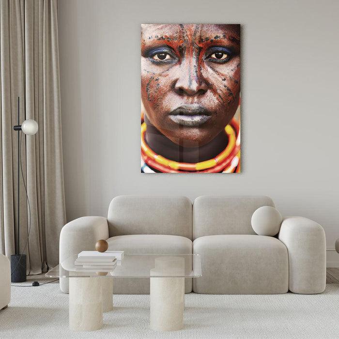 Walljar Colorful Woman