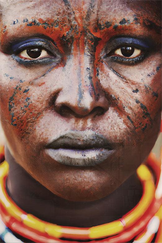 walljar Colorful Woman