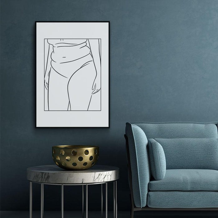 Walljar Curvy Body II