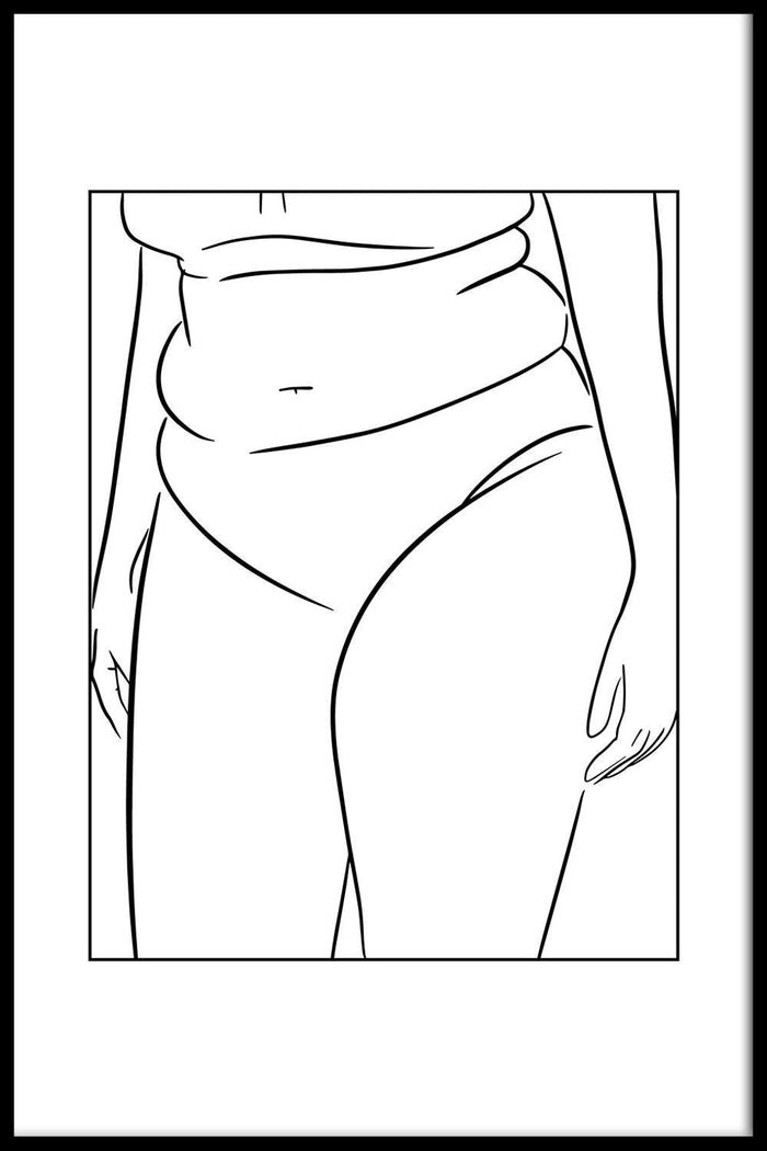 walljar Curvy Body II