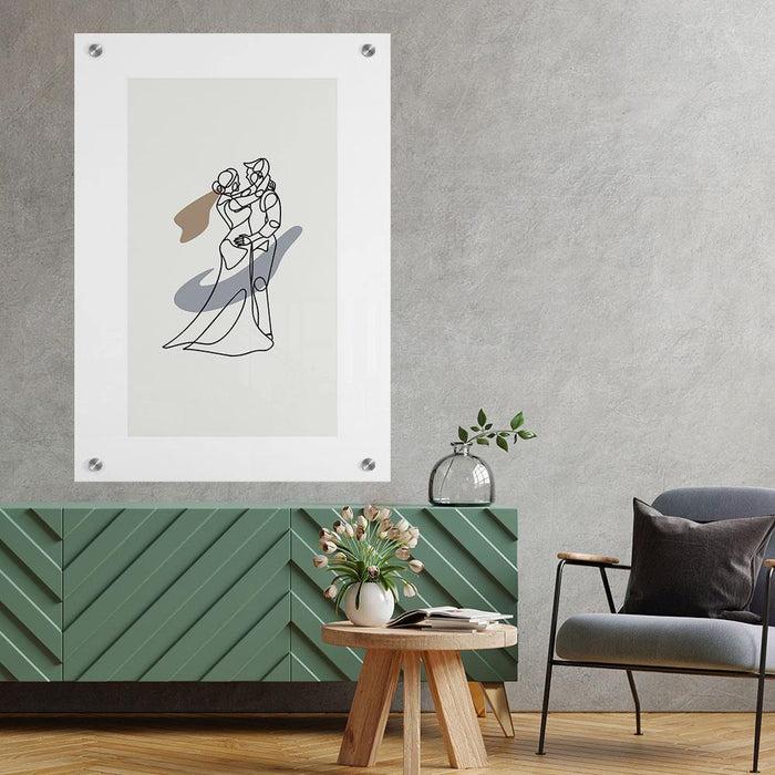 Walljar Dance Line Art