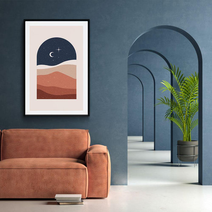 Walljar Desert Night