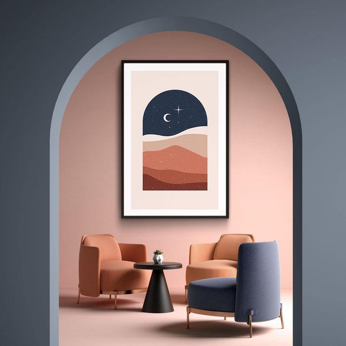 Walljar Desert Night