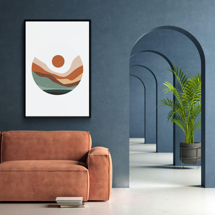 Walljar Desert Sunrise