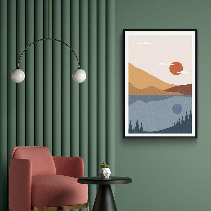 Walljar Desert Waters