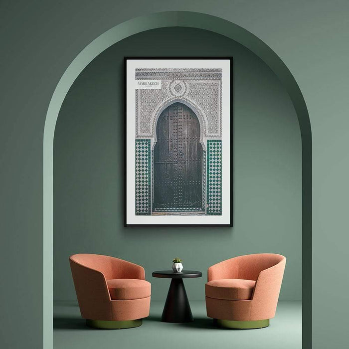 Walljar Doorway In Marrakech