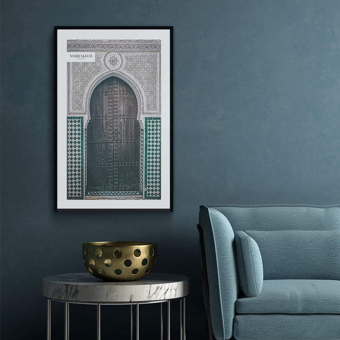 Walljar Doorway In Marrakech