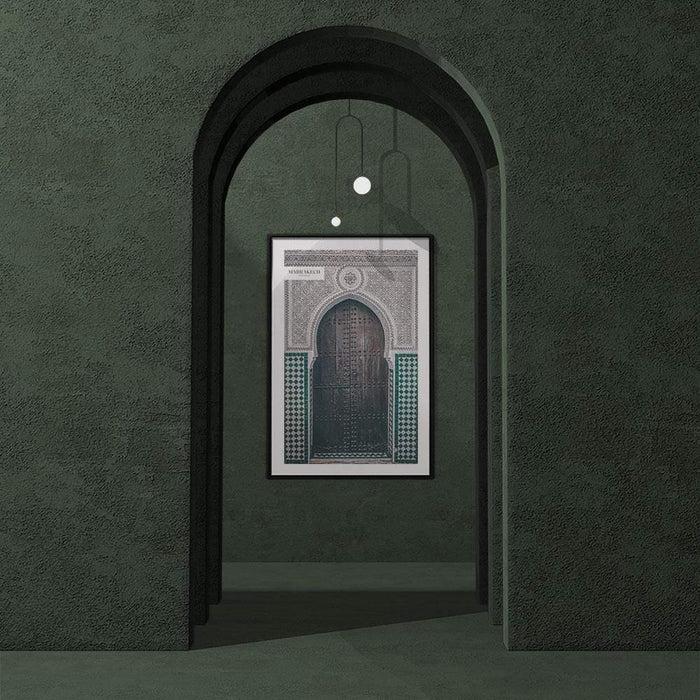 Walljar Doorway In Marrakech