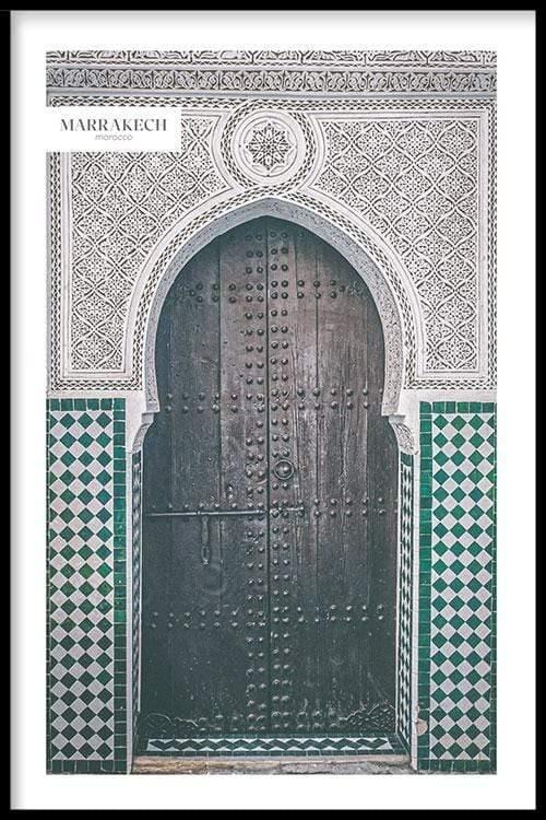 walljar Doorway In Marrakech