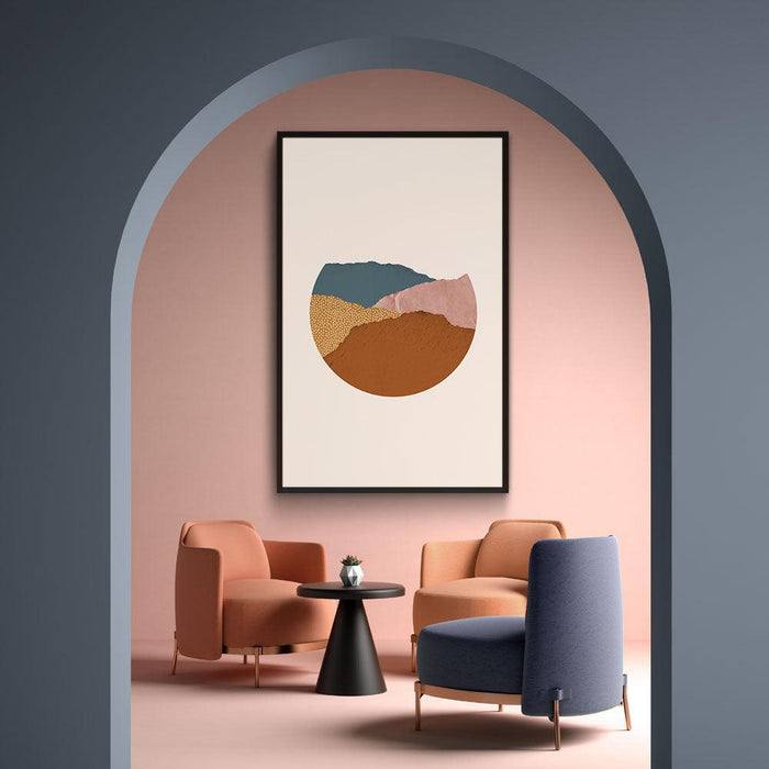 Walljar Earth Mountains