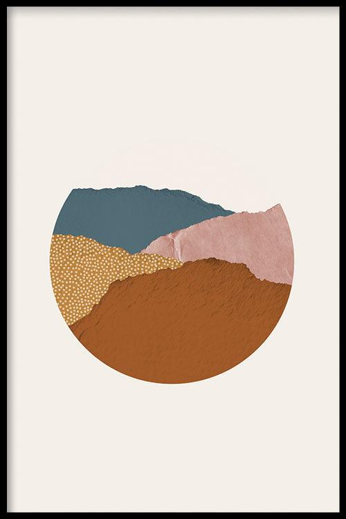 walljar Earth Mountains