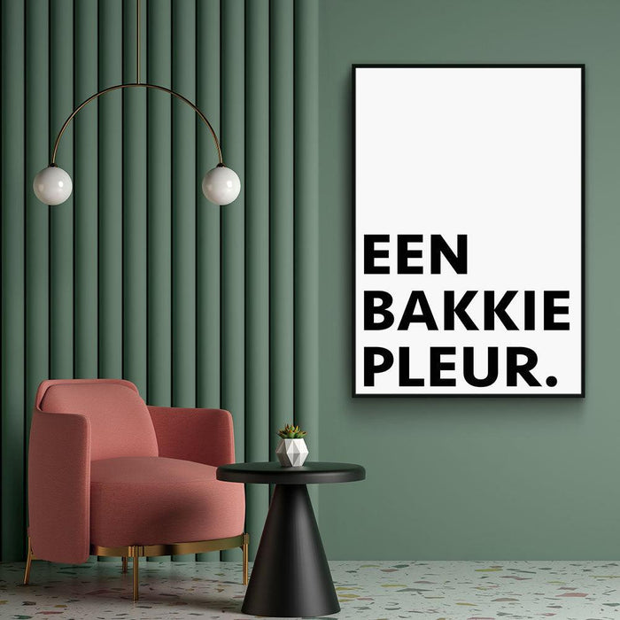 Walljar Een Bakkie Pleur