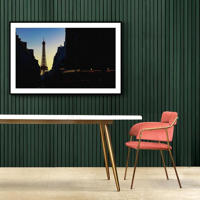 Walljar Eiffeltoren Silhouet