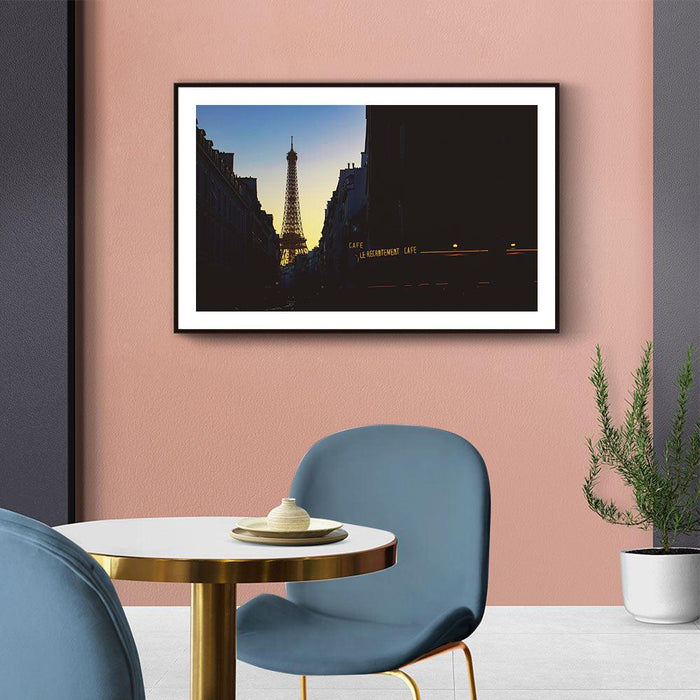 Walljar Eiffeltoren Silhouet