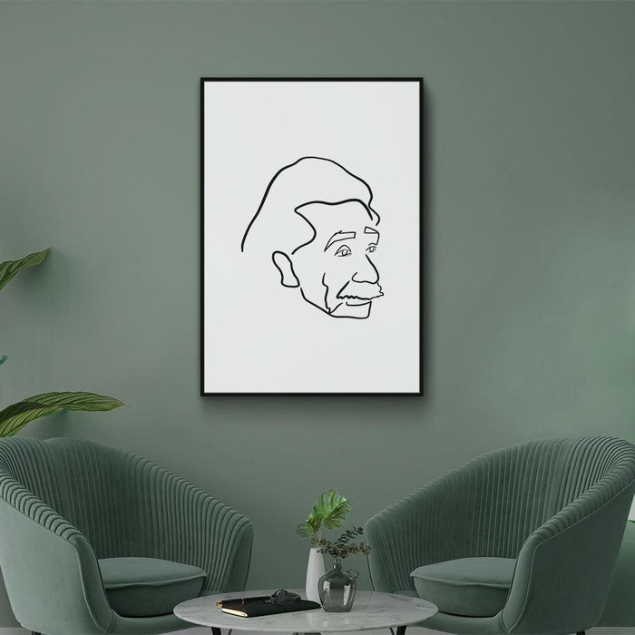 Walljar Einstein Outline