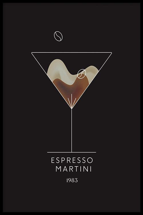 Walljar Espresso Martini Cocktail