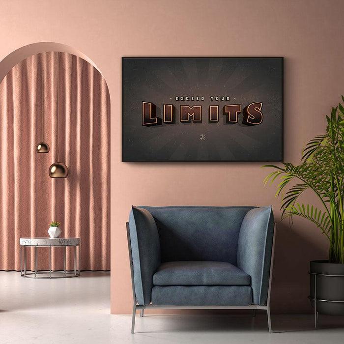 Walljar Exceed Your Limits