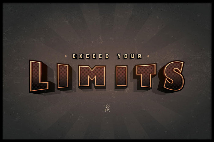 walljar Exceed Your Limits