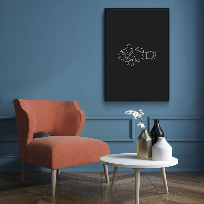 Walljar Finding Nemo Line Art